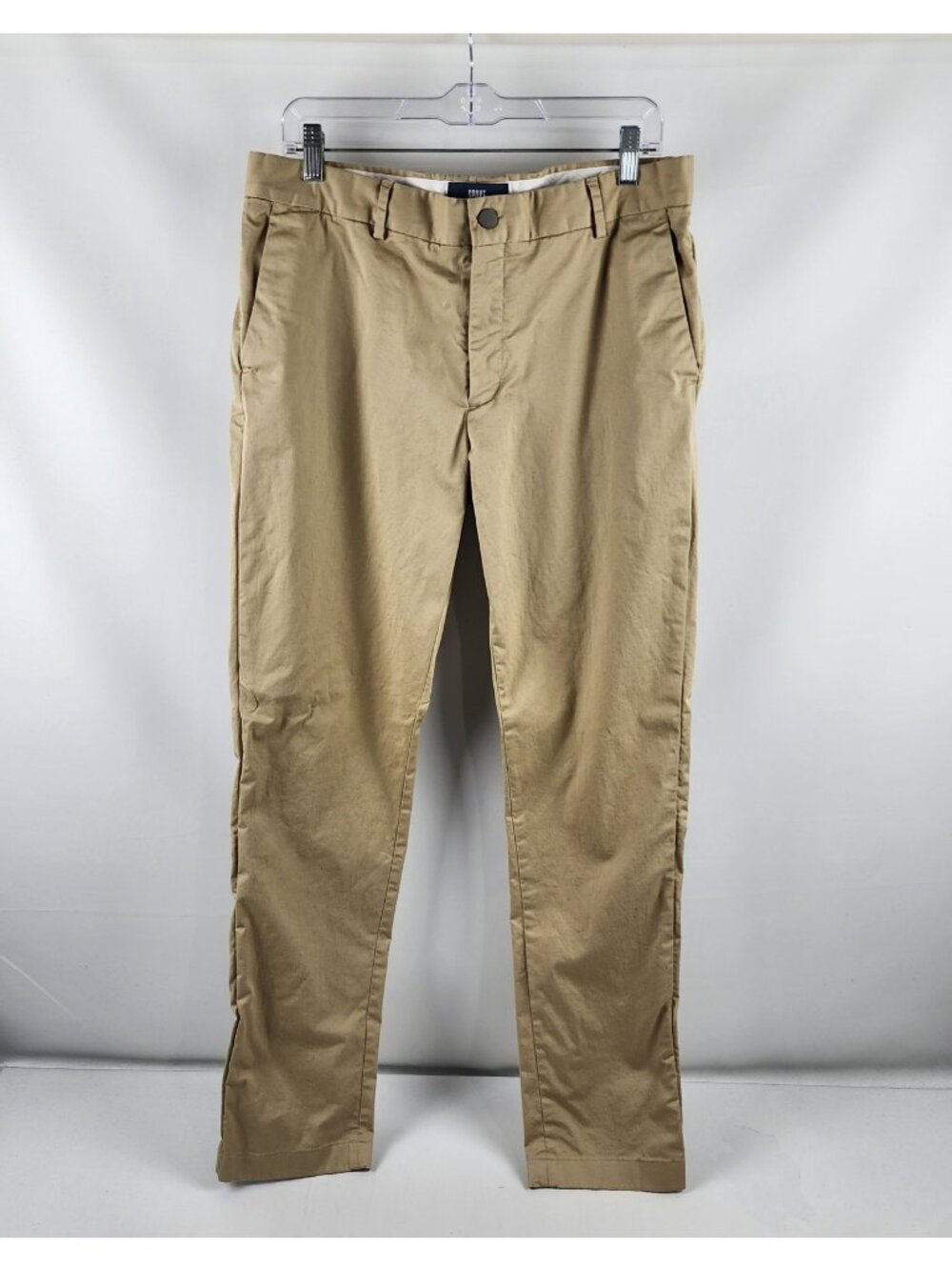 Spoke Mens 33x32 Tan Build A Chino Straight Leg Pants